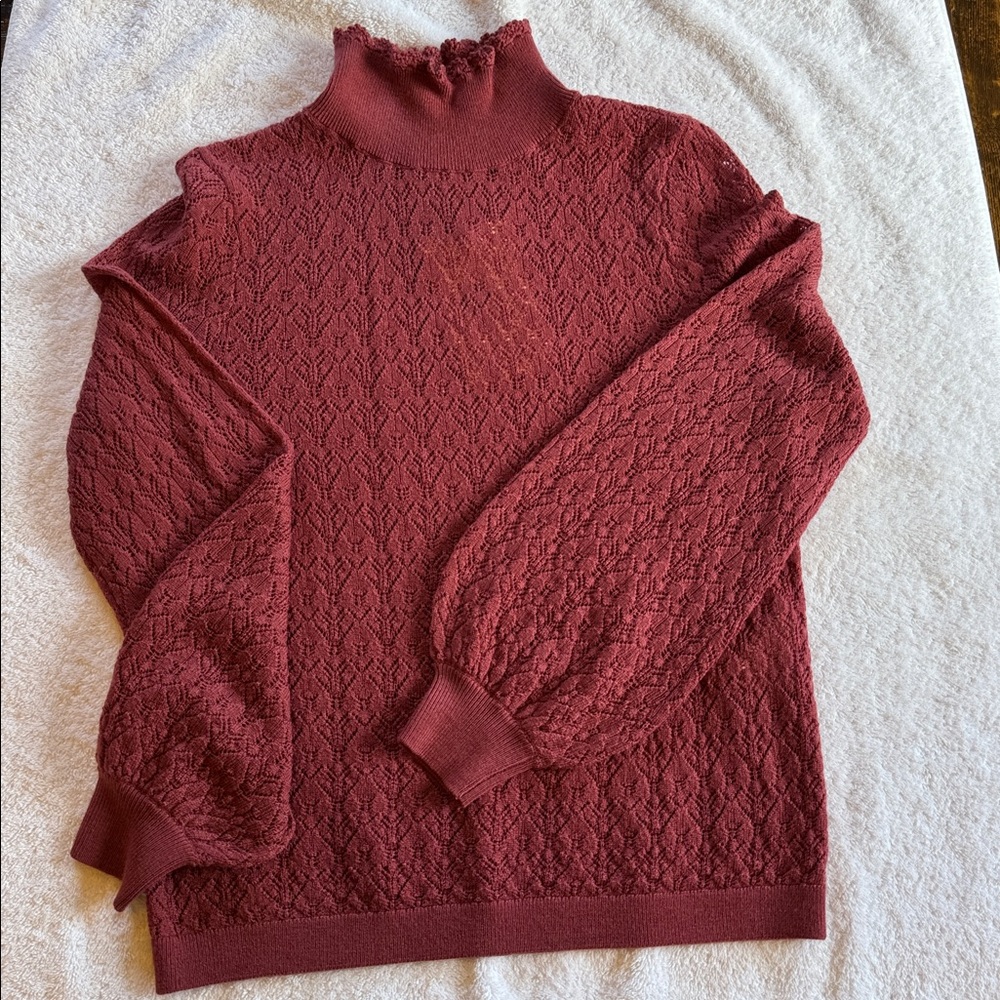 Sezane Arielle Jumper Rosewood - Size S
